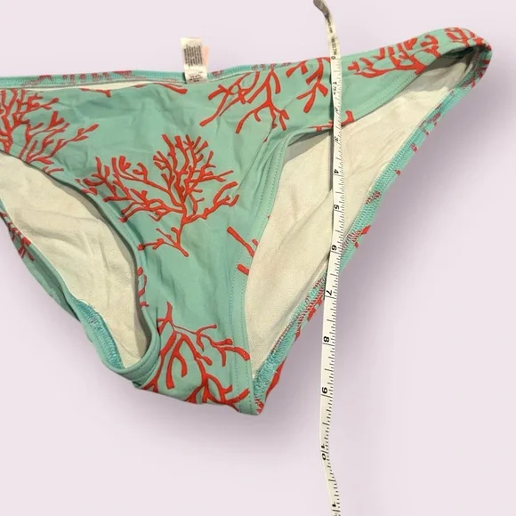 Women's Victoria's Secret Coral Print Bikini 36C and Medium - Picture 16 of 16